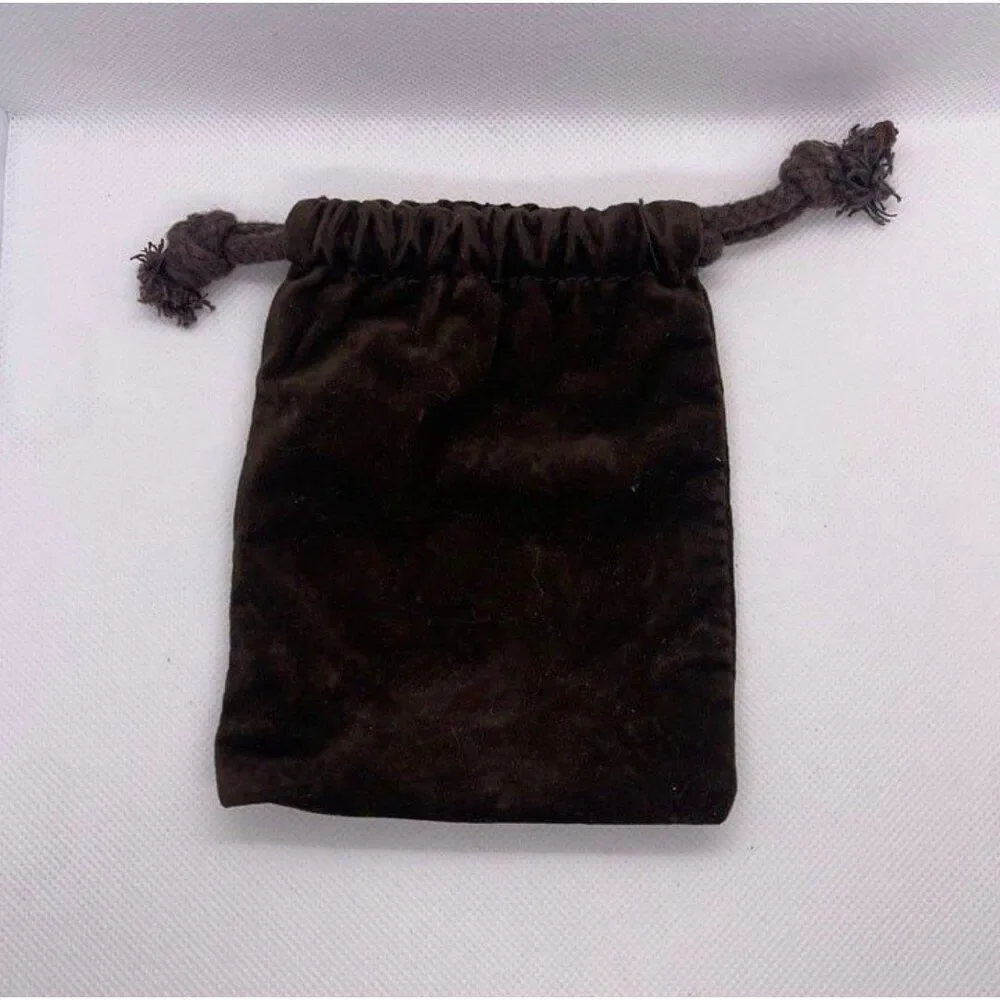 Michael Kors Velour Brown Gift Dust Bag 5” x 4” in.